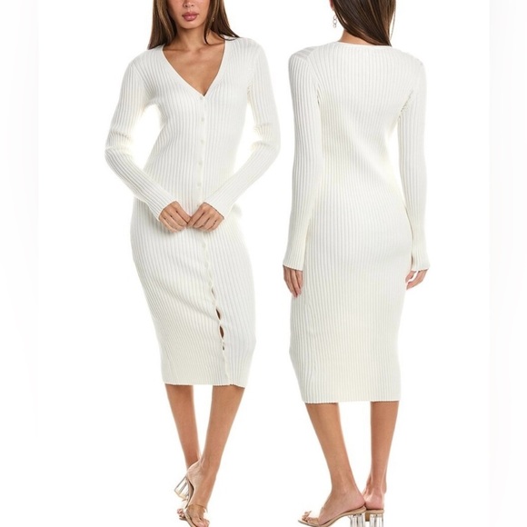 525 America Ribbed Knit Dress NEW - Picture 13 of 14